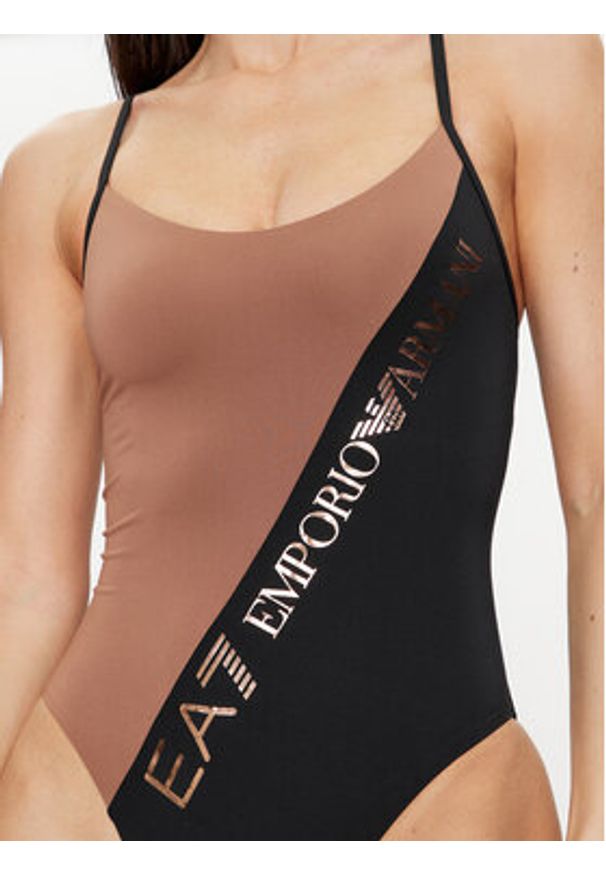 EA7 Emporio Armani Strój kąpielowy 911120 4R407 01352 Czarny. Kolor: czarny. Materiał: syntetyk