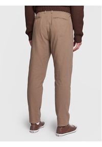Redefined Rebel Spodnie materiałowe Dario 216206 Beżowy Regular Fit. Kolor: beżowy. Materiał: materiał, bawełna