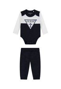 Guess Komplet body i spodnie H6YG04 4K4125 Czarny. Kolor: czarny. Materiał: bawełna #1