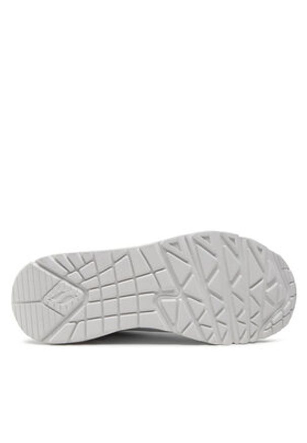 skechers - Skechers Sneakersy Uno Spread The Love 155507/WRPK Biały. Kolor: biały. Materiał: skóra