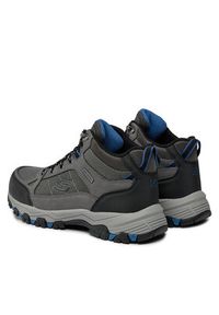 skechers - Skechers Trapery Selmen Melano 204477/GRY Szary. Kolor: szary. Materiał: materiał #6