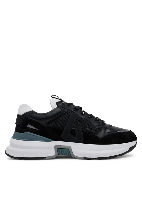 Sneakersy Bogner. Kolor: czarny