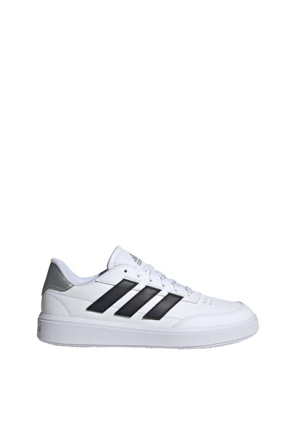 Adidas - Buty Courtblock. Okazja: na co dzień. Kolor: wielokolorowy, szary, biały, czarny. Sport: turystyka piesza
