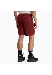 SIROKO - Męskie wodoodporne spodenki trekkingowe Siroko Range Maroon. Kolor: brązowy. Sport: turystyka piesza