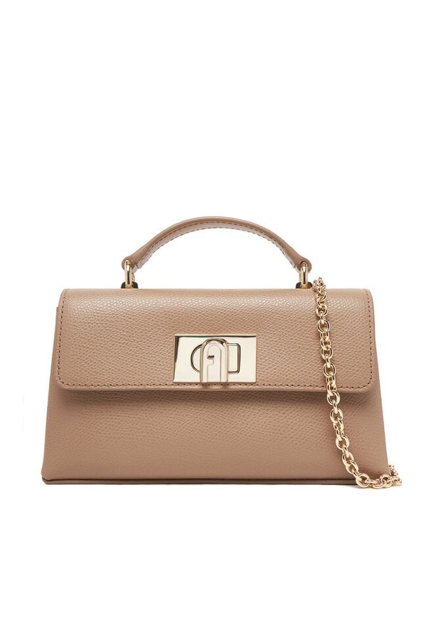 Torebka Furla. Kolor: beżowy
