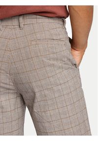 Lindbergh Szorty materiałowe 30-505024 Beżowy Wide Fit. Kolor: beżowy. Materiał: bawełna #5