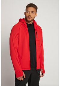 JAY-PI - Męska Kurtka softshell FLEXNAMIC® outdoor strona wewnętrzna z polaru. Kolekcja: plus size. Kolor: czerwony. Materiał: elastan, poliester, materiał. Sport: outdoor