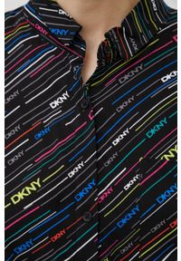 DKNY - Dkny piżama YI2922529 damska kolor czarny. Kolor: czarny. Materiał: tkanina #2