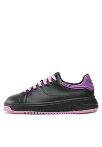 Emporio Armani Sneakersy X3X024 XN825 R295 Czarny. Kolor: czarny. Materiał: skóra #5