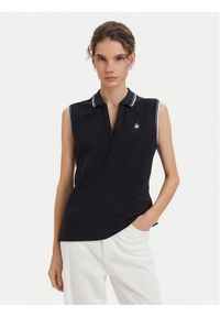 Beverly Hills Polo Club Polo P-SS26W-P0022 Granatowy Regular Fit. Typ kołnierza: polo. Kolor: niebieski. Materiał: bawełna #1