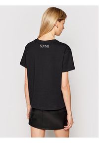 Silvian Heach T-Shirt Gomlu PGP21654TS Czarny Regular Fit. Kolor: czarny. Materiał: bawełna