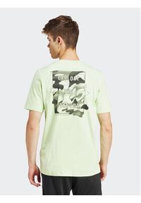Adidas - adidas T-Shirt City Escape Graphic IN6237 Zielony Regular Fit. Kolor: zielony. Materiał: bawełna #4