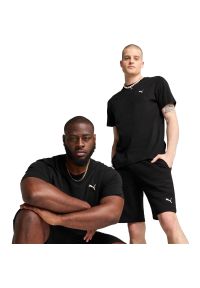 Koszulka Puma ESS Small Logo Tee, Mężczyźni. Kolor: czarny. Materiał: bawełna, materiał