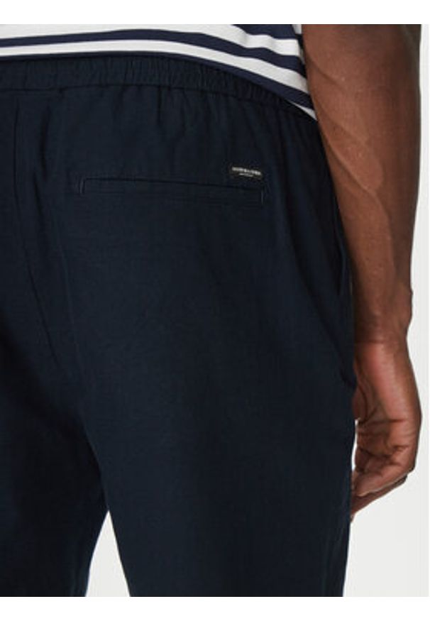 Scotch & Soda Szorty materiałowe 180322 Granatowy Regular Fit. Kolor: niebieski. Materiał: bawełna