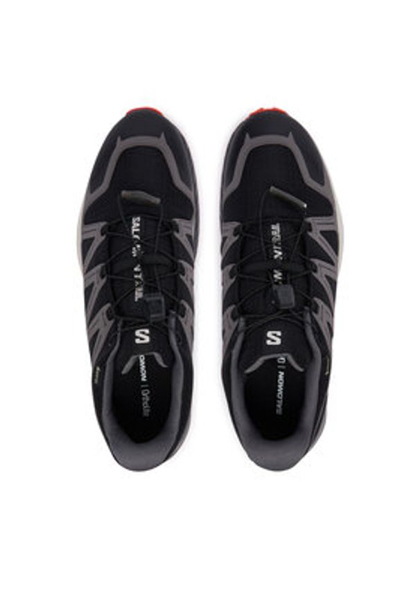 salomon - Salomon Buty do biegania Speedcross Peak Gtx L47852800 Czarny. Kolor: czarny. Materiał: materiał. Model: Salomon Speedcross