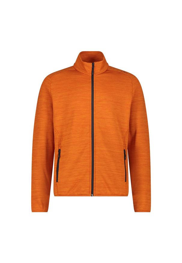 Bluza męska turystyczna CMP 30E9707. Kolor: pomarańczowy. Styl: sportowy. Sport: turystyka piesza