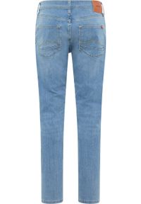 Męskie Spodnie Jeansowe Mustang Style Vegas Slim Denim Blue 1015119 5000 213 #4