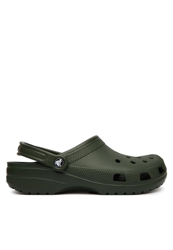 Crocs Klapki Classic Clog Zielony. Kolor: zielony