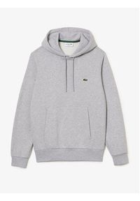 Lacoste Bluza SH9623 Szary Classic Fit. Kolor: szary. Materiał: bawełna #4