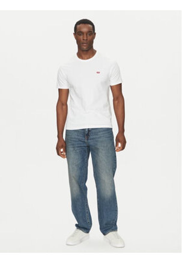 Levi's® T-Shirt Original Hm Tee 56605-0000 Biały Regular Fit. Kolor: biały. Materiał: bawełna