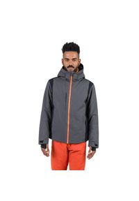 Kurtka Narciarska Rossignol męska Velika JKT szara. Kolor: szary. Sezon: zima. Styl: wakacyjny #1