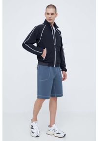 Calvin Klein Performance kurtka sportowa kolor czarny przejściowa. Kolor: czarny. Materiał: materiał. Długość rękawa: raglanowy rękaw. Długość: długie. Styl: sportowy #3