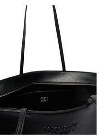 Tommy Jeans Torebka Tjw Must Tote AW0AW18455 Czarny. Kolor: czarny. Materiał: skórzane #2