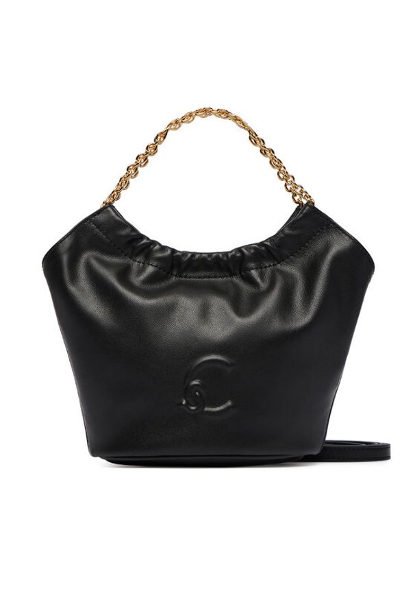 Coccinelle Torebka UF5 Coccinellesmash E5 U5F 58 01 01 Czarny. Kolor: czarny. Materiał: skórzane