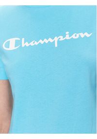 Champion T-Shirt 114911 Niebieski Regular Fit. Kolor: niebieski. Materiał: bawełna #3