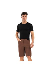 Krótkie spodenki na rower Gravel męskie SIROKO Valley. Kolor: wielokolorowy, brązowy, czarny. Długość: krótkie. Sport: kolarstwo #1