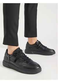 Inuikii Sneakersy Leo 50102-855 Czarny. Kolor: czarny. Materiał: skóra #5