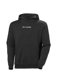 Bluza z kapturem Helly Hansen Fleece. Typ kołnierza: kaptur. Kolor: czarny. Materiał: bawełna #1