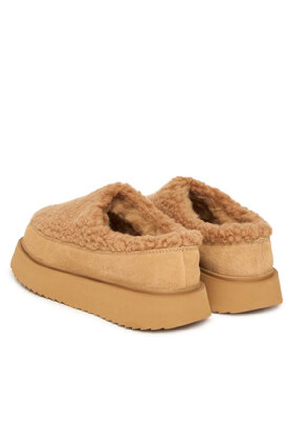 Inuikii Śniegowce Curly Micro 1014.026.0031 Beżowy. Kolor: beżowy. Materiał: skóra, zamsz