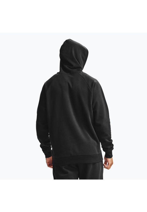 Bluza męska Under Armour Rival Hoodie. Typ kołnierza: kaptur. Kolor: zielony, wielokolorowy, brązowy. Sport: fitness
