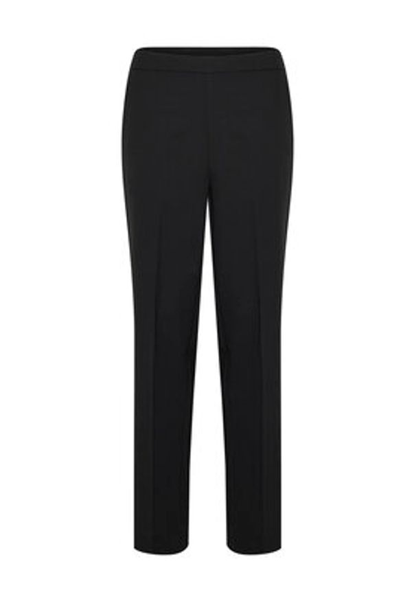 Kaffe Spodnie materiałowe Sakura 10506858 Czarny Relaxed Fit. Kolor: czarny. Materiał: materiał, syntetyk
