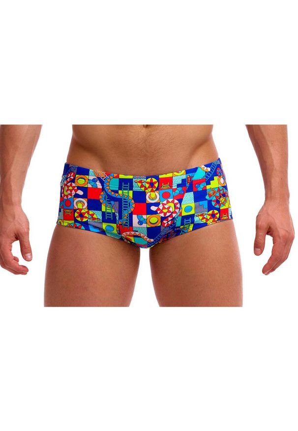 FUNKY TRUNKS - Kąpielówki Funky Trunks Bored Games - trunki męskie. Kolor: wielokolorowy