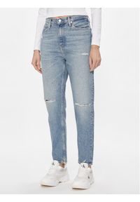 Calvin Klein Jeans Jeansy Mom Jean J20J222148 Granatowy Mom Fit. Kolor: niebieski #1