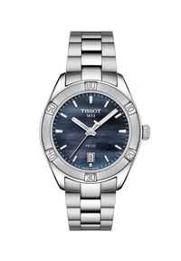 Zegarek Damski TISSOT PR 100 Sport Chic T-CLASSIC T101.910.11.121.00. Materiał: materiał. Styl: sportowy