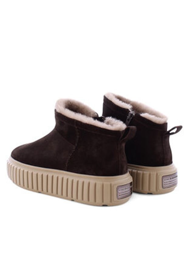 KENNEL&SCHMENGER - Kennel & Schmenger Śniegowce Zap 61-25860.658 Brązowy. Kolor: brązowy. Materiał: zamsz, skóra