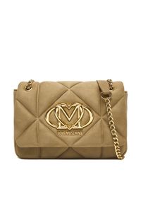 Love Moschino - Torebka LOVE MOSCHINO. Kolor: beżowy