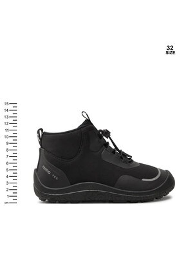 Reima Trzewiki Loikkii 5400143A Czarny. Kolor: czarny