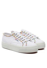 Superga Tenisówki Multicolor Beads 2740 S4131FW Biały. Kolor: biały. Materiał: materiał #6