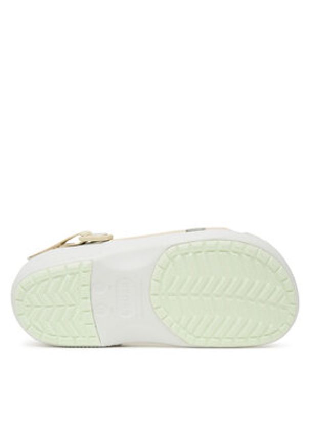 Crocs Klapki Classic Turbo Clog 211287 Beżowy. Kolor: beżowy