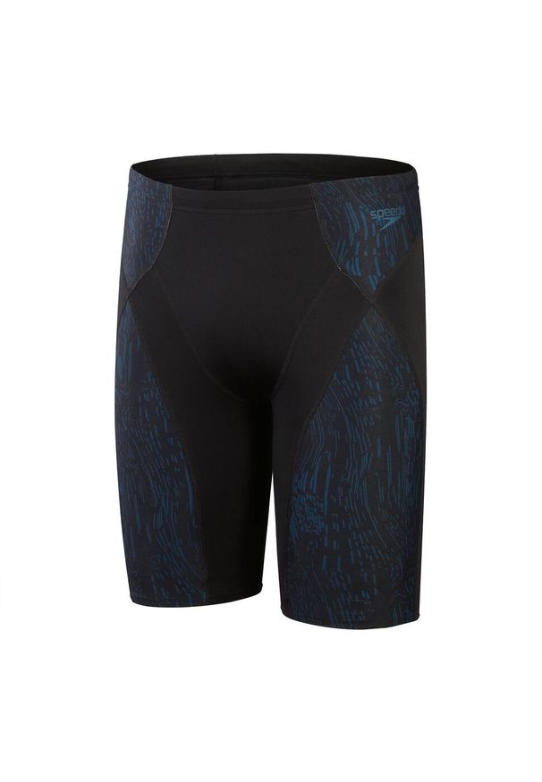 Kąpielówki męskie spodenki kąpielowe Speedo End Max Compress. Kolor: wielokolorowy, czarny, niebieski