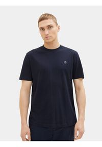Tom Tailor Denim T-Shirt 1037655 Granatowy Basic Fit. Kolor: niebieski. Materiał: bawełna, denim #6