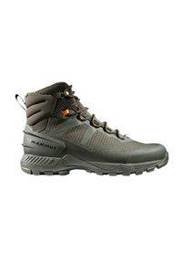 Buty trekkingowe męskie Mammut Blackfin Iii Mid Dt. Wysokość cholewki: za kostkę. Kolor: zielony. Materiał: materiał, syntetyk. Szerokość cholewki: normalna