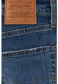 Levi's® - Levi's jeansy 502 męskie. Okazja: na spotkanie biznesowe. Kolor: niebieski. Styl: biznesowy #3