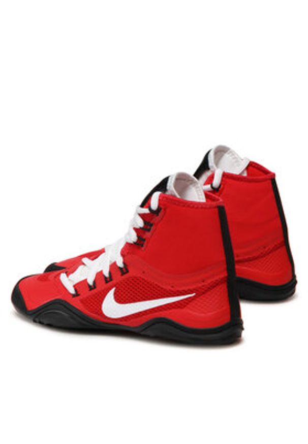 Nike Buty bokserskie Hypersweep 717175 610 Czerwony. Kolor: czerwony. Materiał: materiał