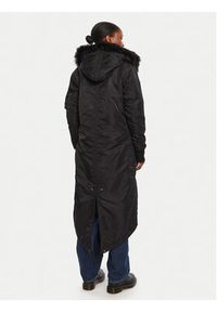 Alpha Industries Parka 198013 Czarny Regular Fit. Kolor: czarny. Materiał: syntetyk #4