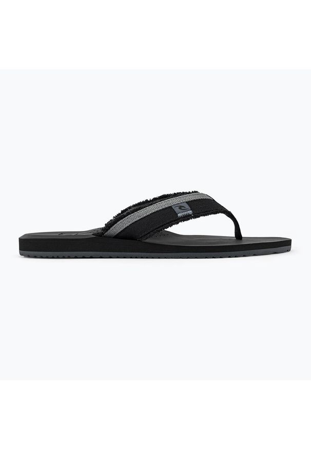 Japonki plażowe męskie Rip Curl Reactor Open Toe 90. Okazja: na plażę. Nosek buta: otwarty. Kolor: czarny